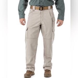 NWT Men's 5.11 Tactical 100% Cotton Khaki Canvas Utility Workwear Pant 38 x 30